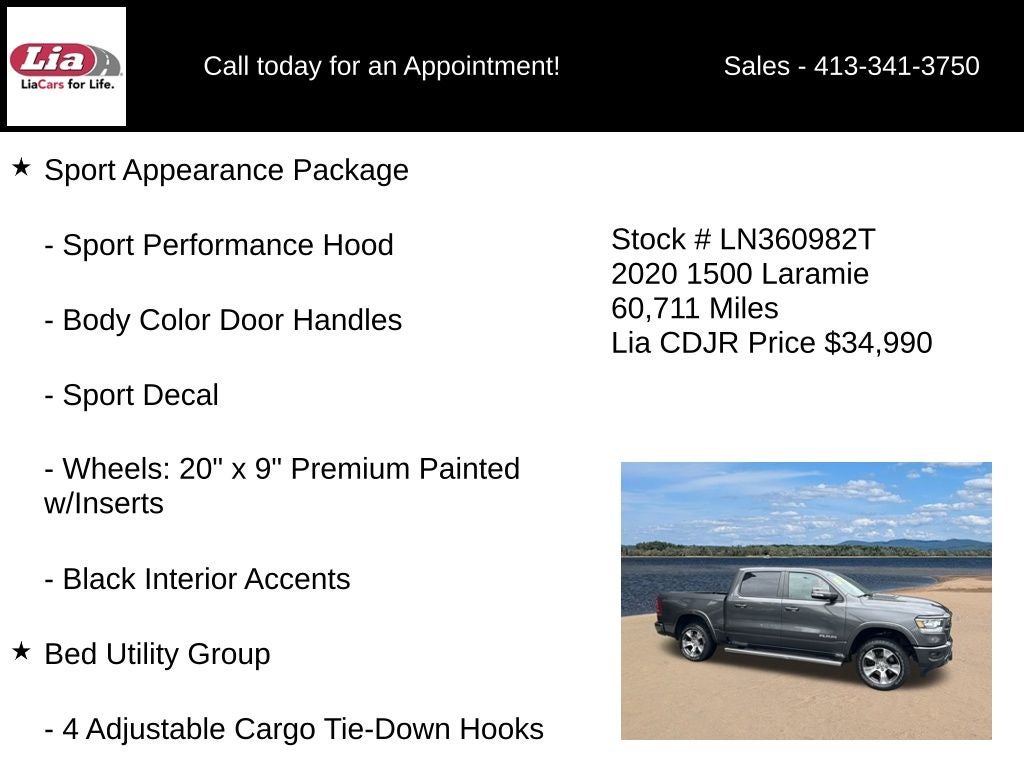 2020 RAM 1500 Laramie