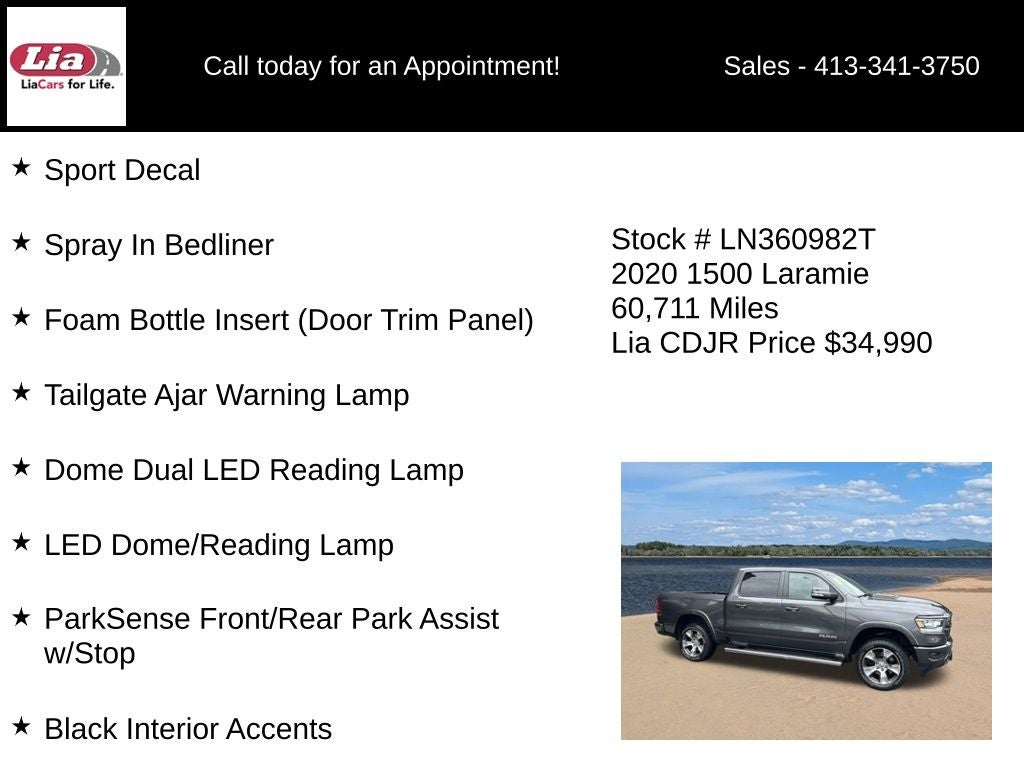 2020 RAM 1500 Laramie
