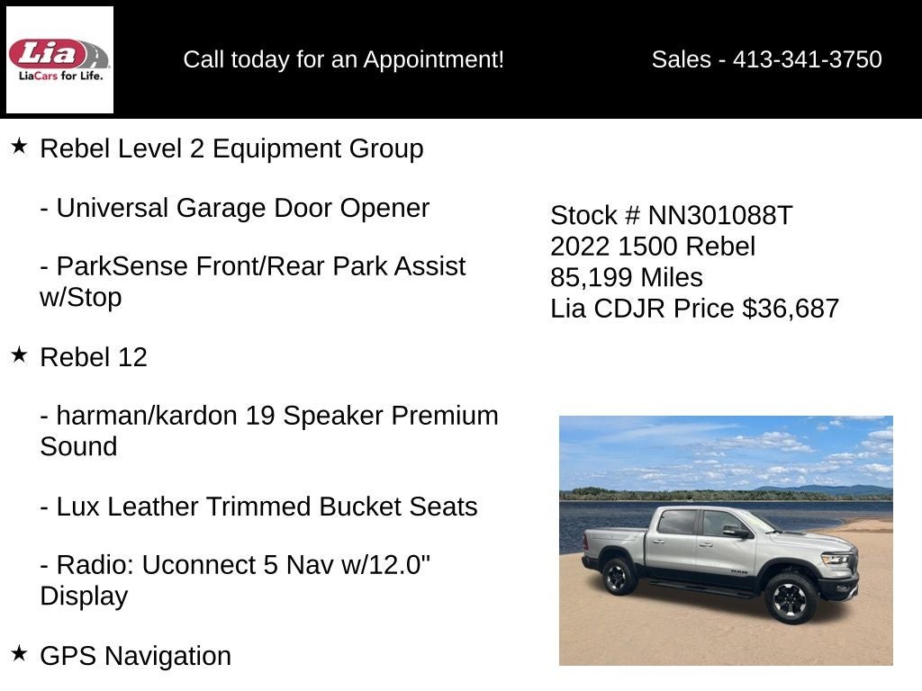 2022 RAM 1500 Rebel