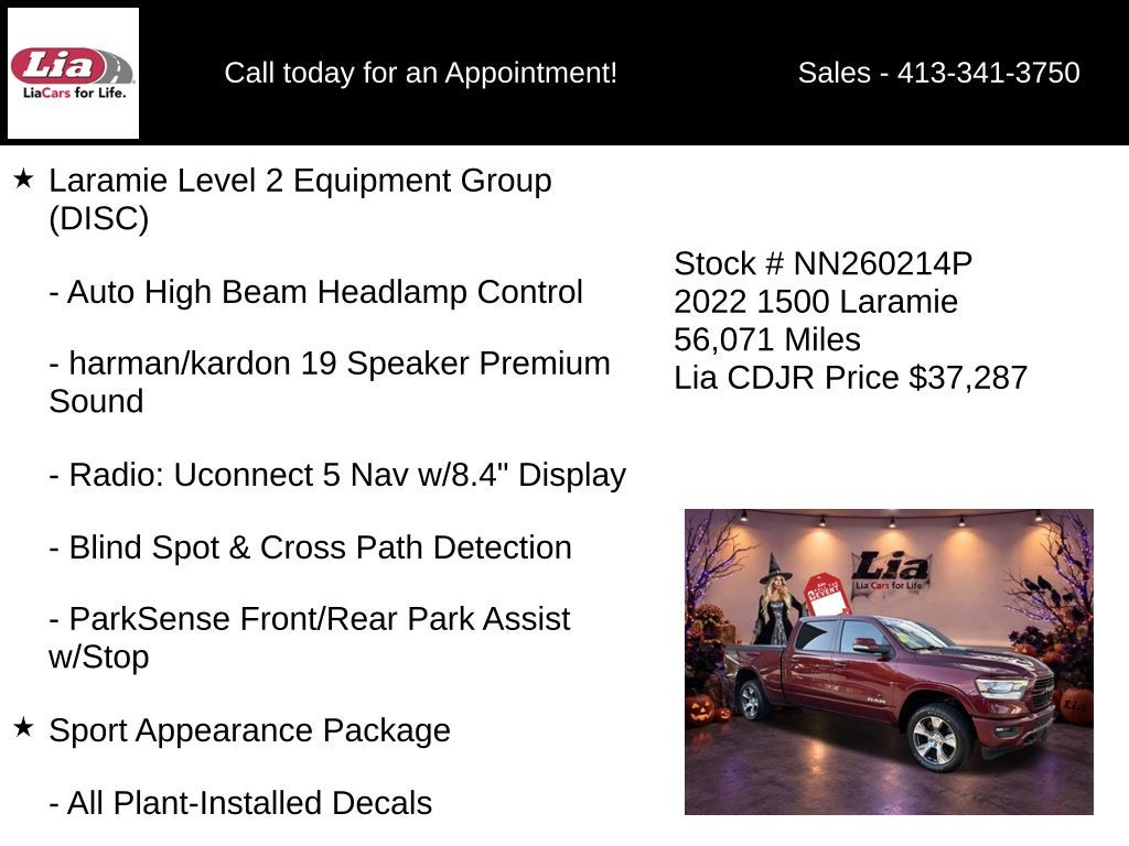 2022 RAM 1500 Laramie