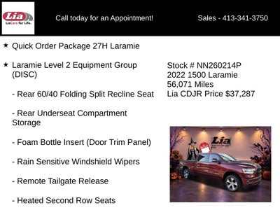 2022 RAM 1500 Laramie