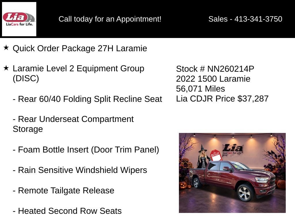 2022 RAM 1500 Laramie