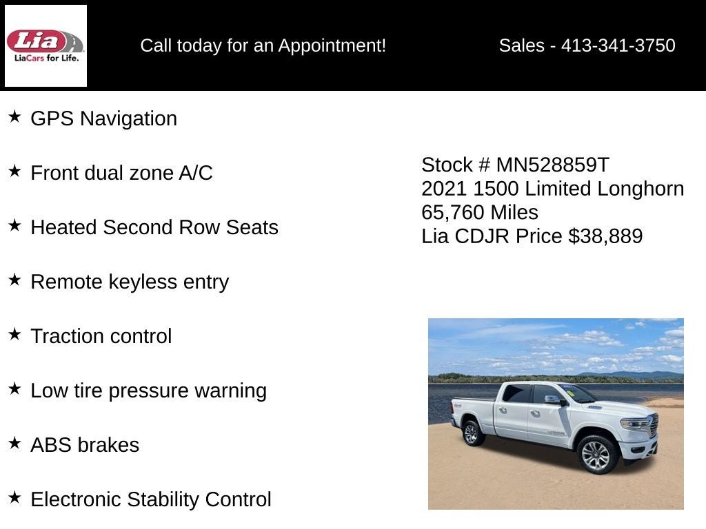 2021 RAM 1500 Laramie Longhorn
