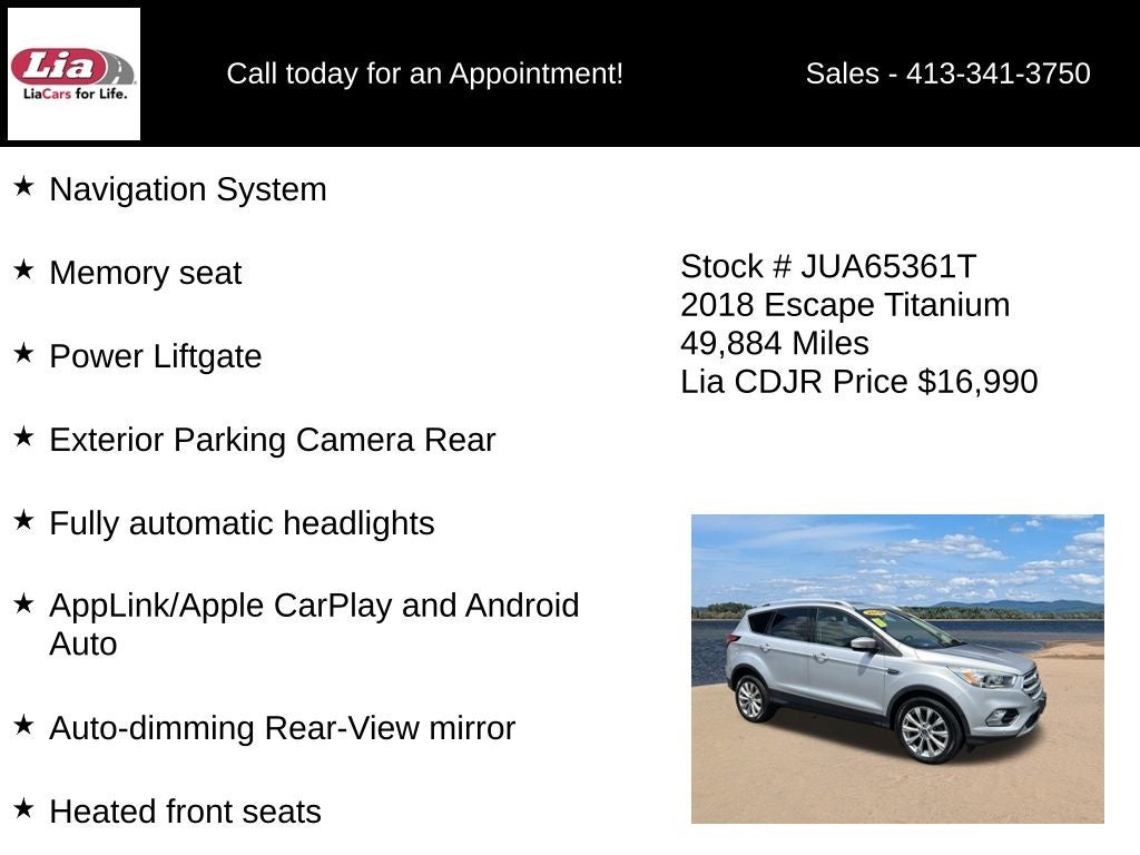 2018 Ford Escape Titanium