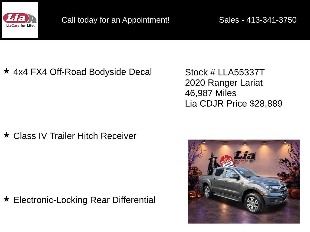2020 Ford Ranger Lariat