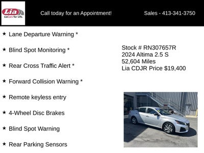 2024 Nissan Altima 2.5 S