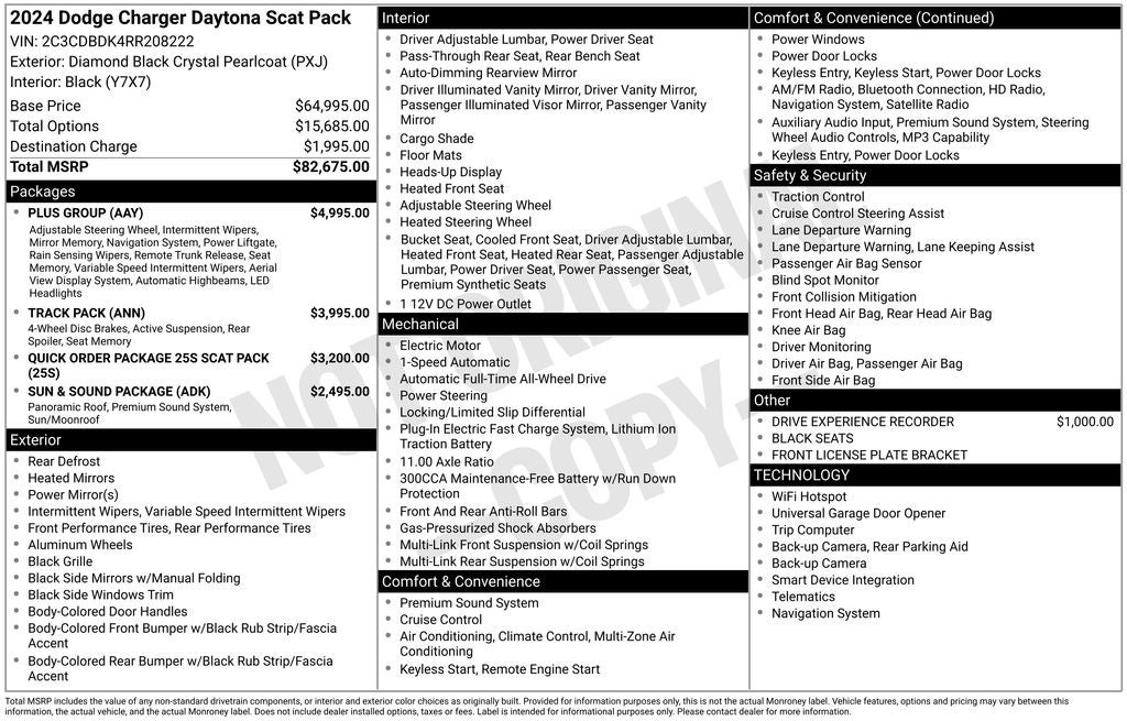 2024 Dodge Charger R/T Scat Pack