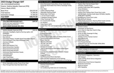 2023 Dodge Charger SXT