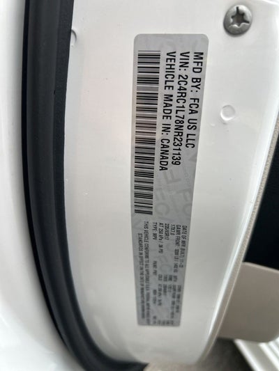 2022 Chrysler Pacifica Hybrid Touring L