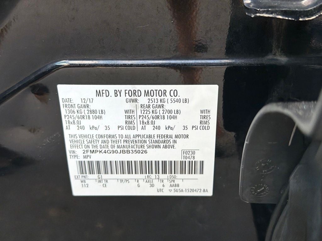 2018 Ford Edge SE