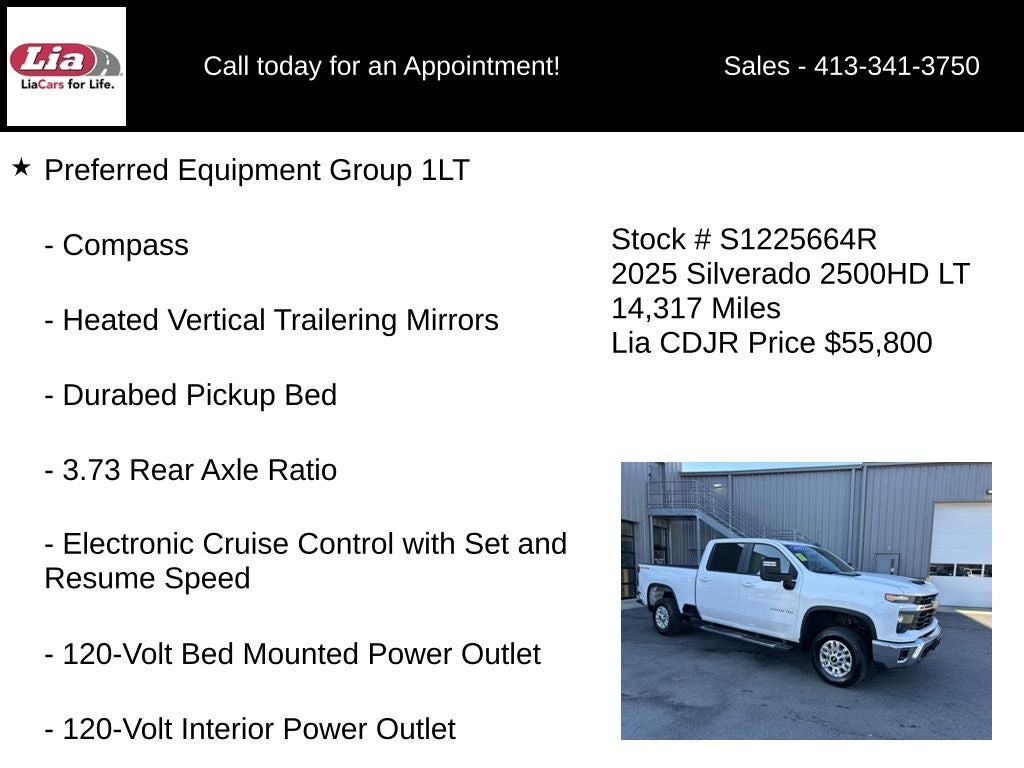 2025 Chevrolet Silverado 2500HD LT