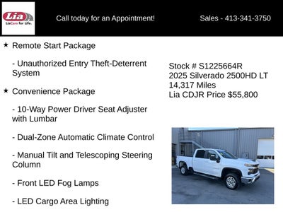 2025 Chevrolet Silverado 2500HD LT