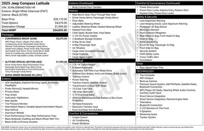 2025 Jeep Compass Latitude
