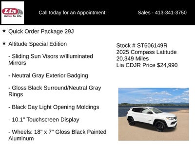 2025 Jeep Compass Latitude