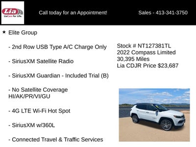 2022 Jeep Compass Limited
