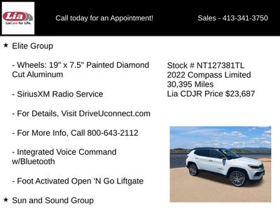 2022 Jeep Compass Limited