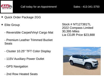 2022 Jeep Compass Limited