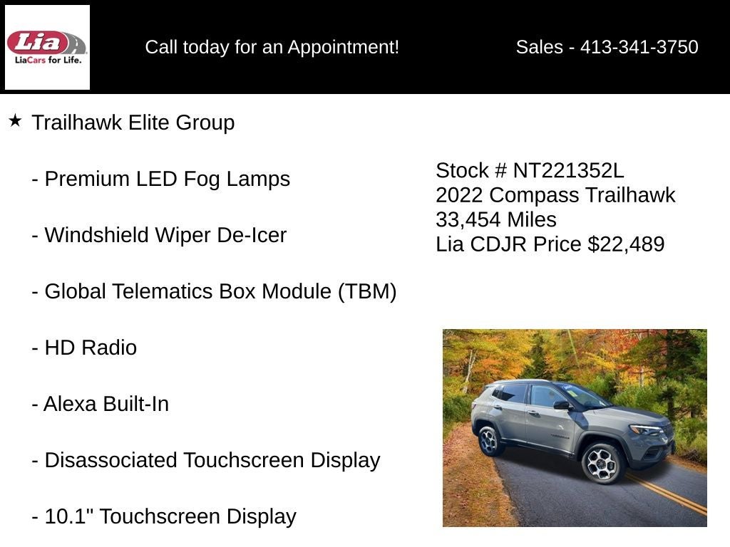 2022 Jeep Compass Trailhawk