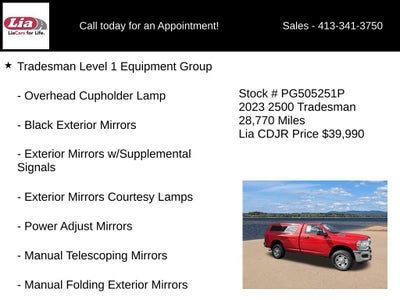 2023 RAM 2500 Tradesman
