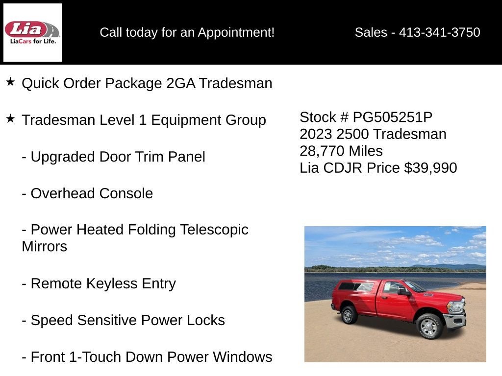 2023 RAM 2500 Tradesman
