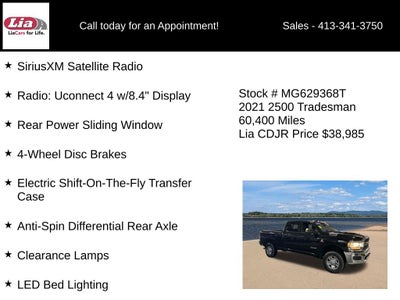 2021 RAM 2500 Tradesman