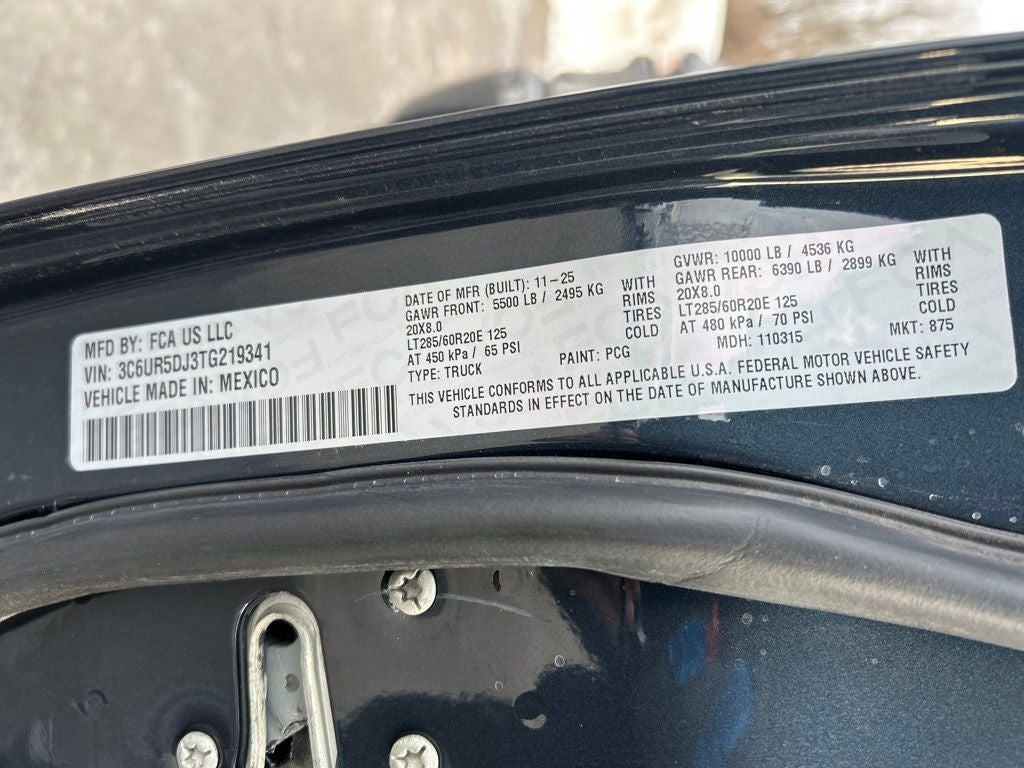 2026 RAM 2500 Big Horn