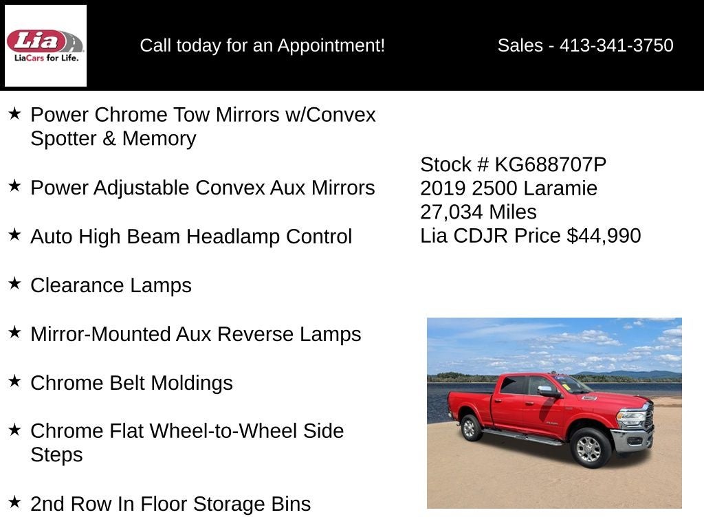 2019 RAM 2500 Laramie