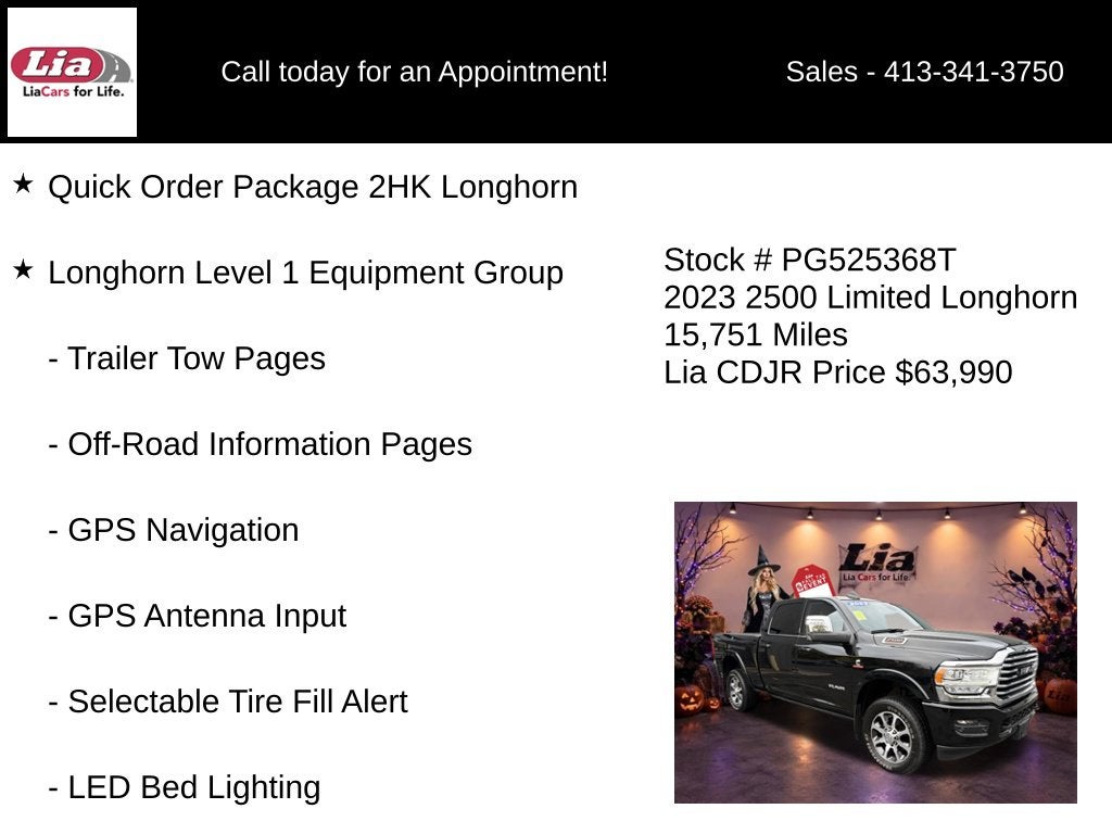 2023 RAM 2500 Longhorn