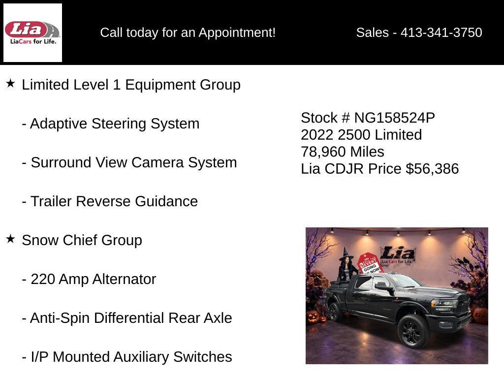 2022 RAM 2500 Limited