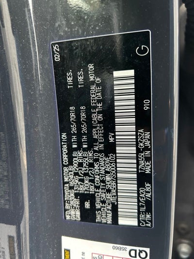 2025 Toyota 4Runner TRD Off-Road Premium