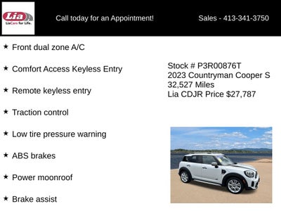 2023 MINI Cooper S Countryman Signature