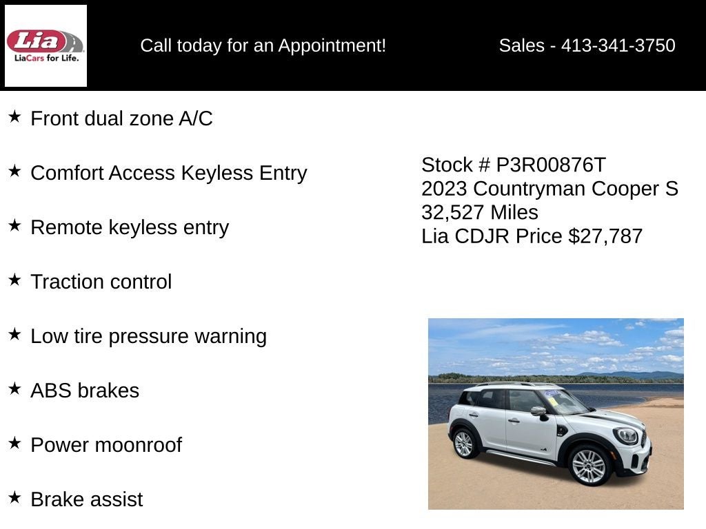 2023 MINI Cooper S Countryman Signature