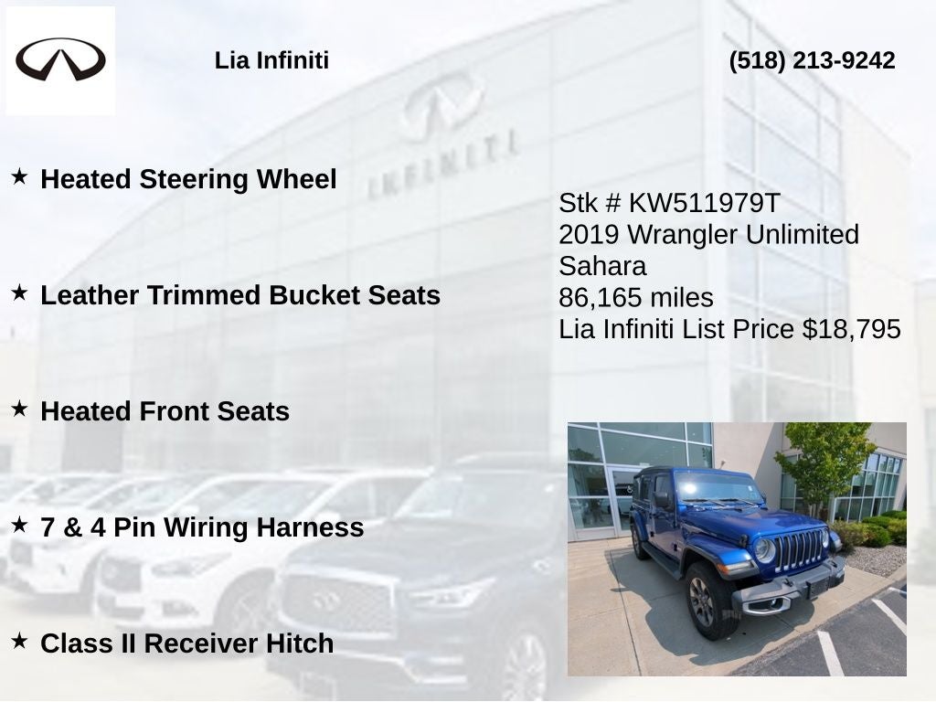 2019 Jeep Wrangler Unlimited Sahara