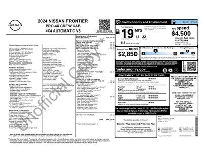 2024 Nissan Frontier PRO-4X