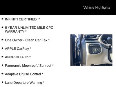 2023 INFINITI QX50 LUXE ***CERTIFIED***