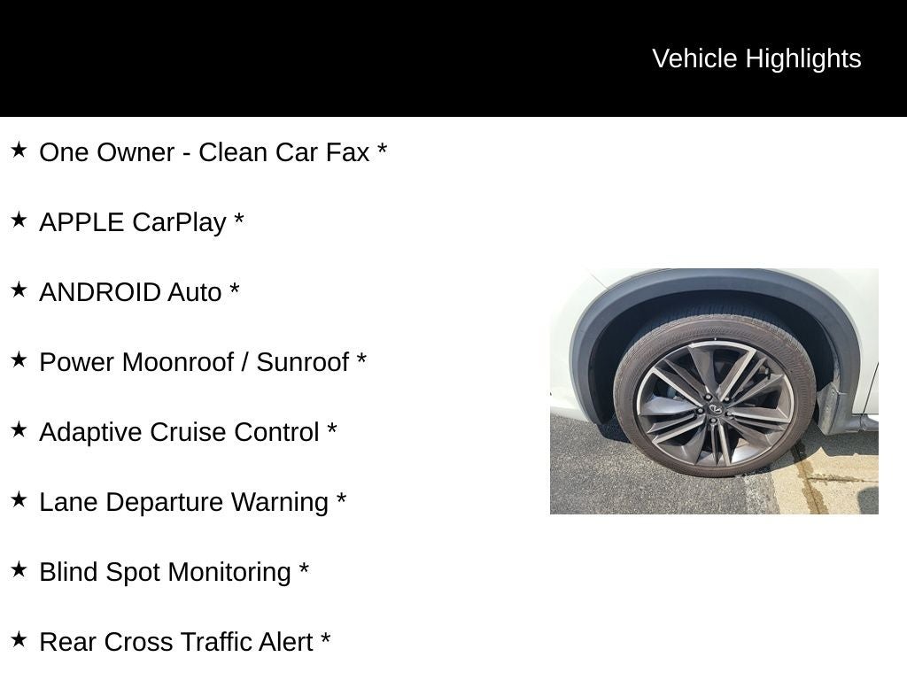 2023 INFINITI QX55 LUXE ***CERTIFIED***