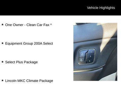 2018 Lincoln MKC Select