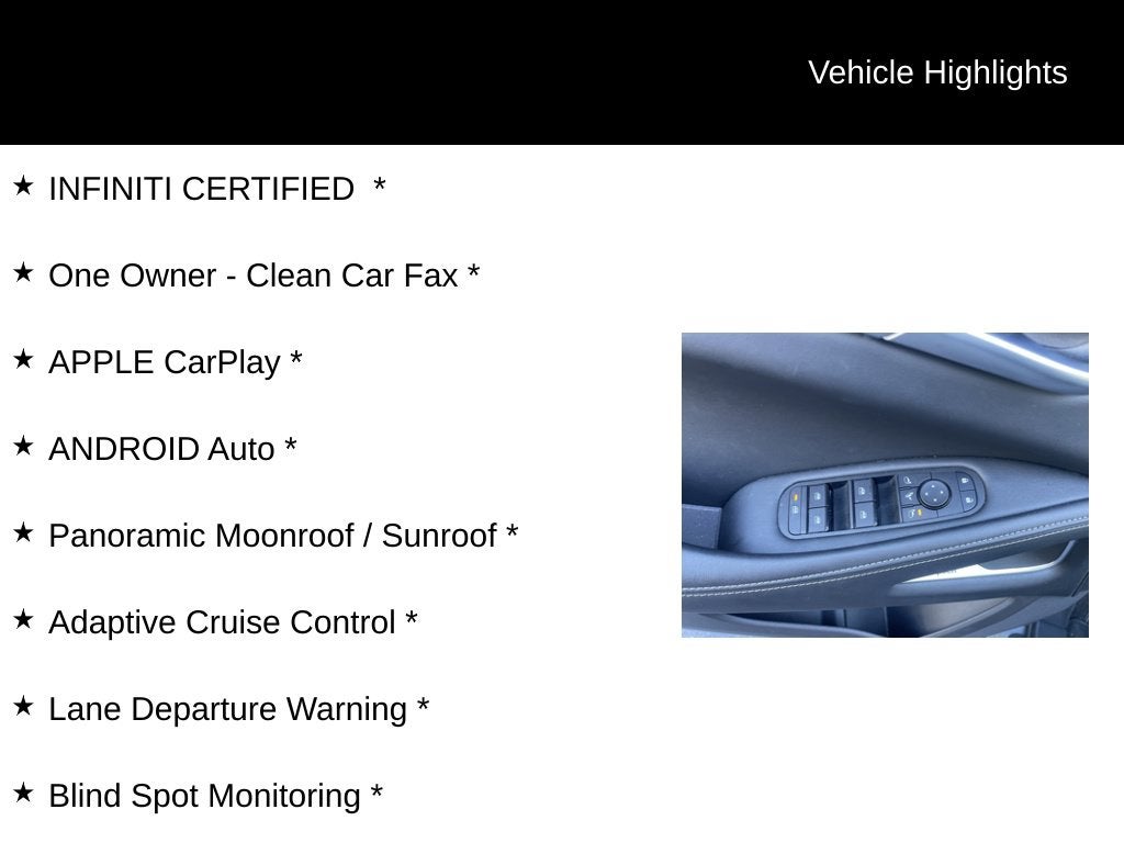 2027 INFINITI QX60 LUXE ***CERTIFIED***