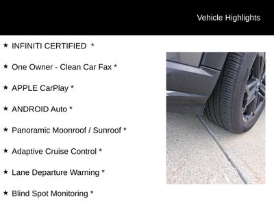 2026 INFINITI QX60 SPORT ***CERTIFIED***