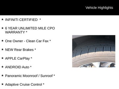 2023 INFINITI QX60 LUXE ***CERTIFIED***