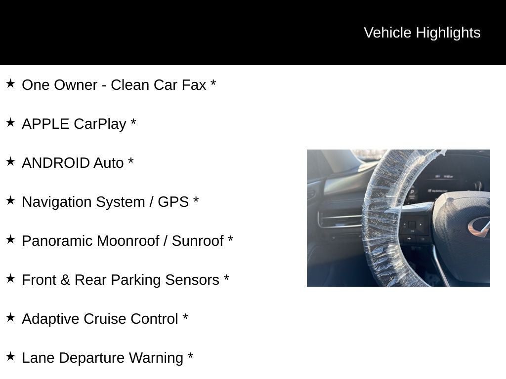 2023 INFINITI QX60 LUXE **CERTIFIED***