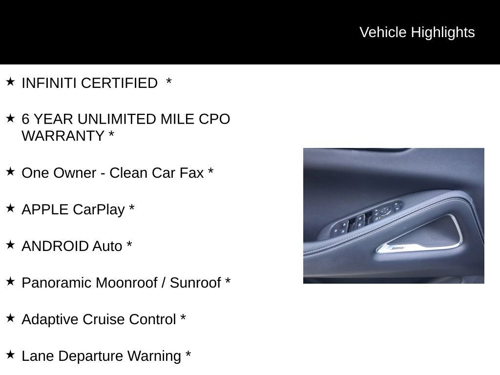 2022 INFINITI QX60 Autograph ***CERTIFIED***