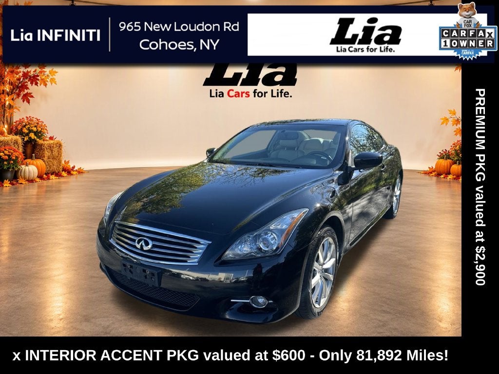 2011 INFINITI G Coupe 37x