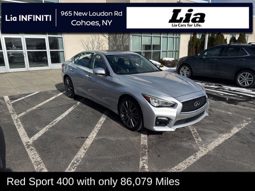 2017 INFINITI Q50 Red Sport 400