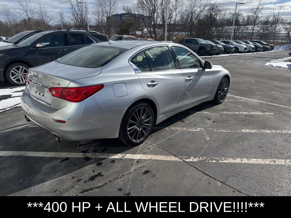2017 INFINITI Q50 Red Sport 400