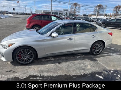 2017 INFINITI Q50 Red Sport 400