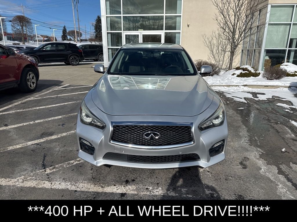 2017 INFINITI Q50 Red Sport 400