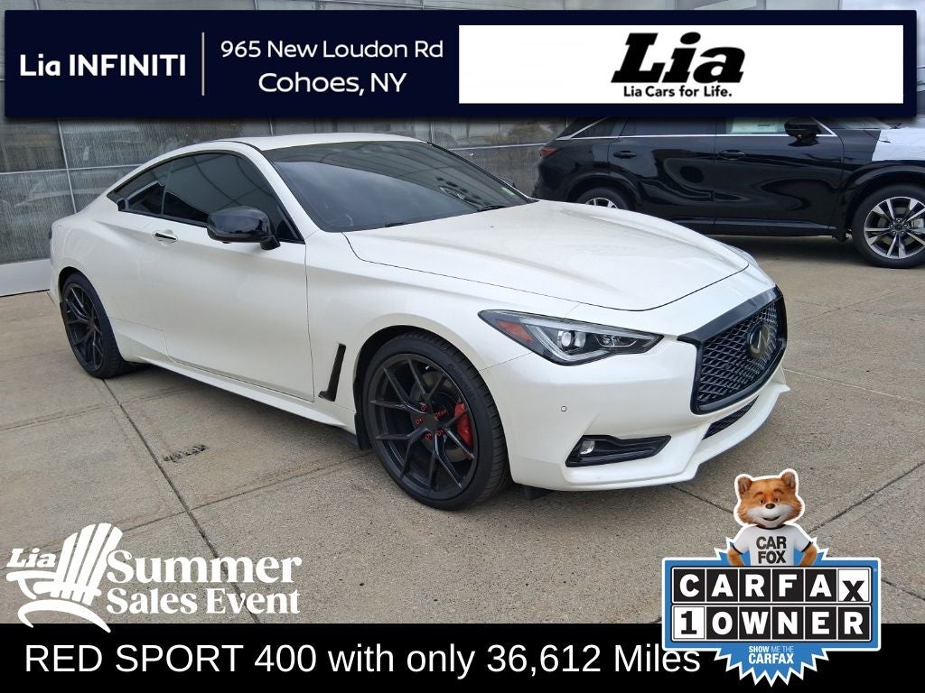 2022 INFINITI Q60 Red Sport 400