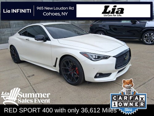 2022 INFINITI Q60 Red Sport 400