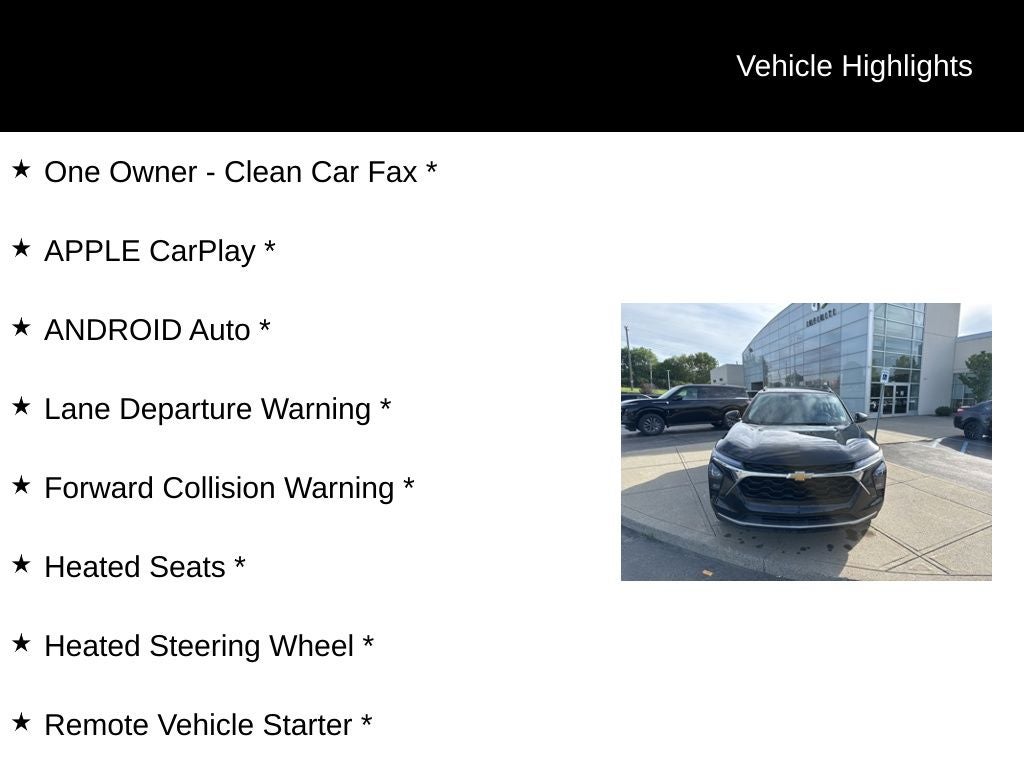 2025 Chevrolet Trax LT